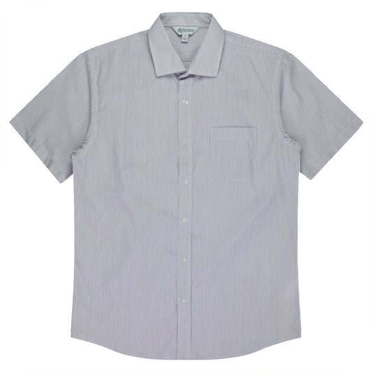 HENLEY MENS SHIRT SHORT SLEEVE RUNOUT - V1900S