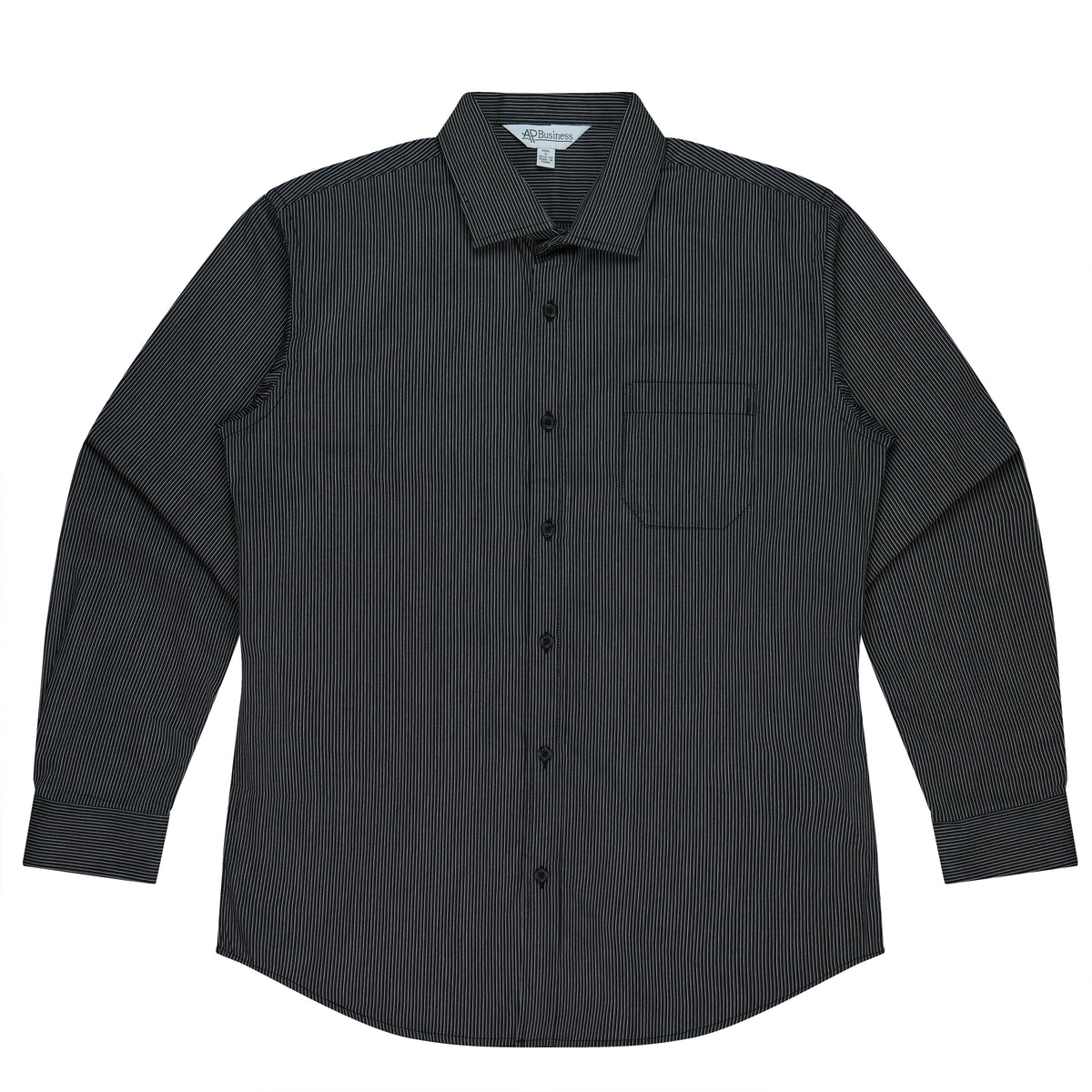 HENLEY MENS SHIRT LONG SLEEVE RUNOUT - V1900L