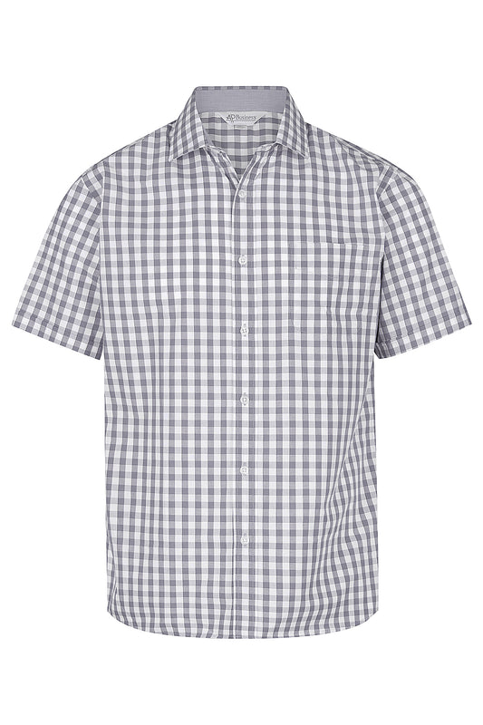 DEVONPORT MENS SHIRT SHORT SLEEVE RUNOUT - V1908S