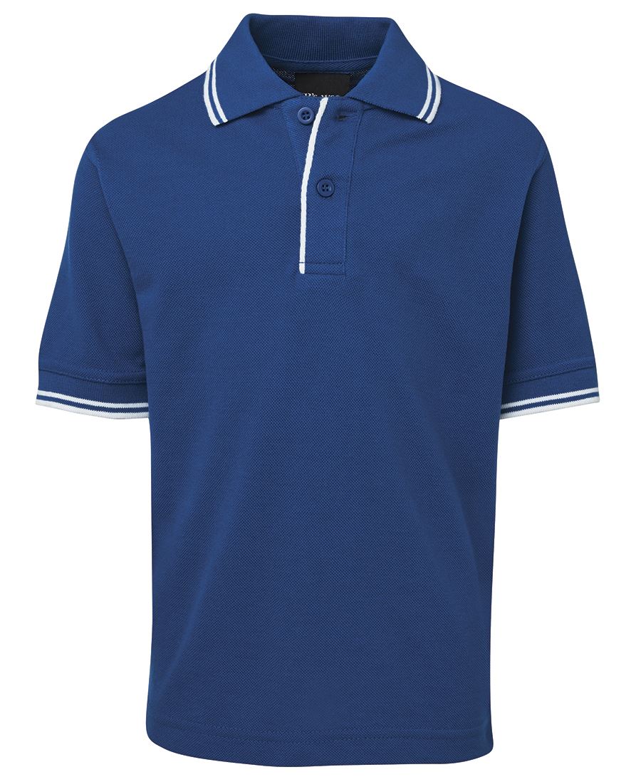 JB's KIDS CONTRAST POLO NAVY/GOLD