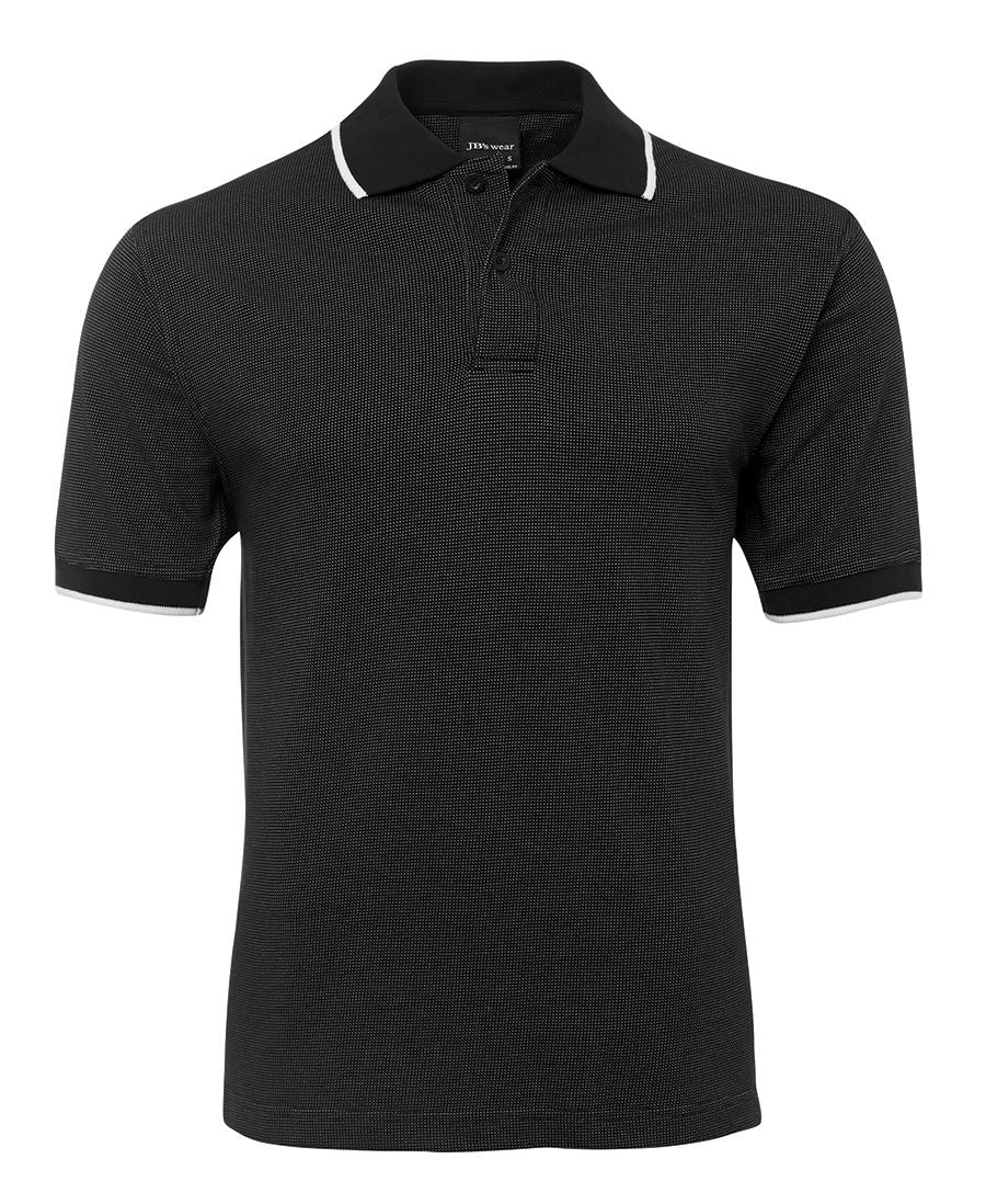 JB's NAIL HEAD POLO BLACK
