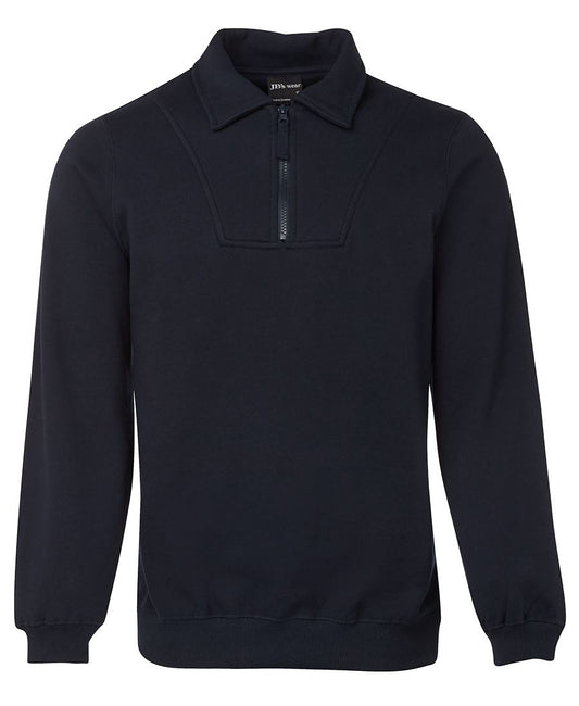 JB's 1/2 ZIP FLEECY SWEAT NAVY