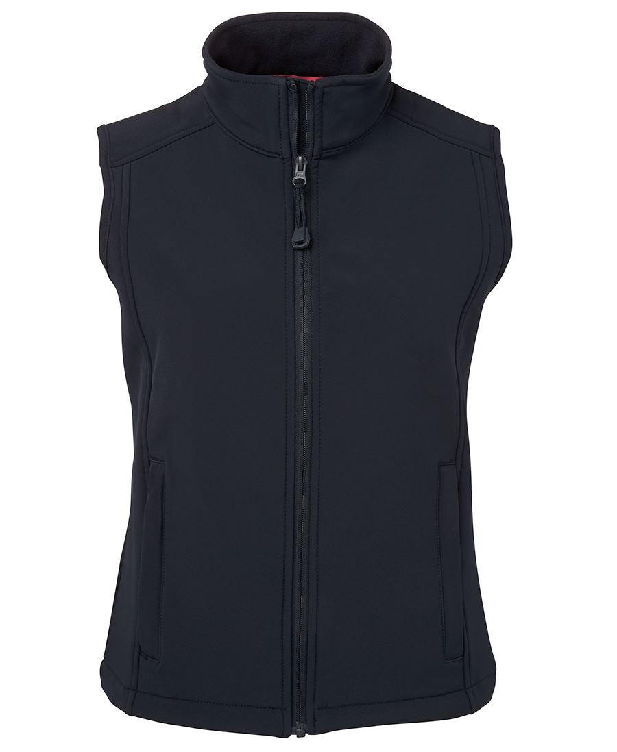 JB's LADIES LAYER (SOFTSHELL) VEST NAVY