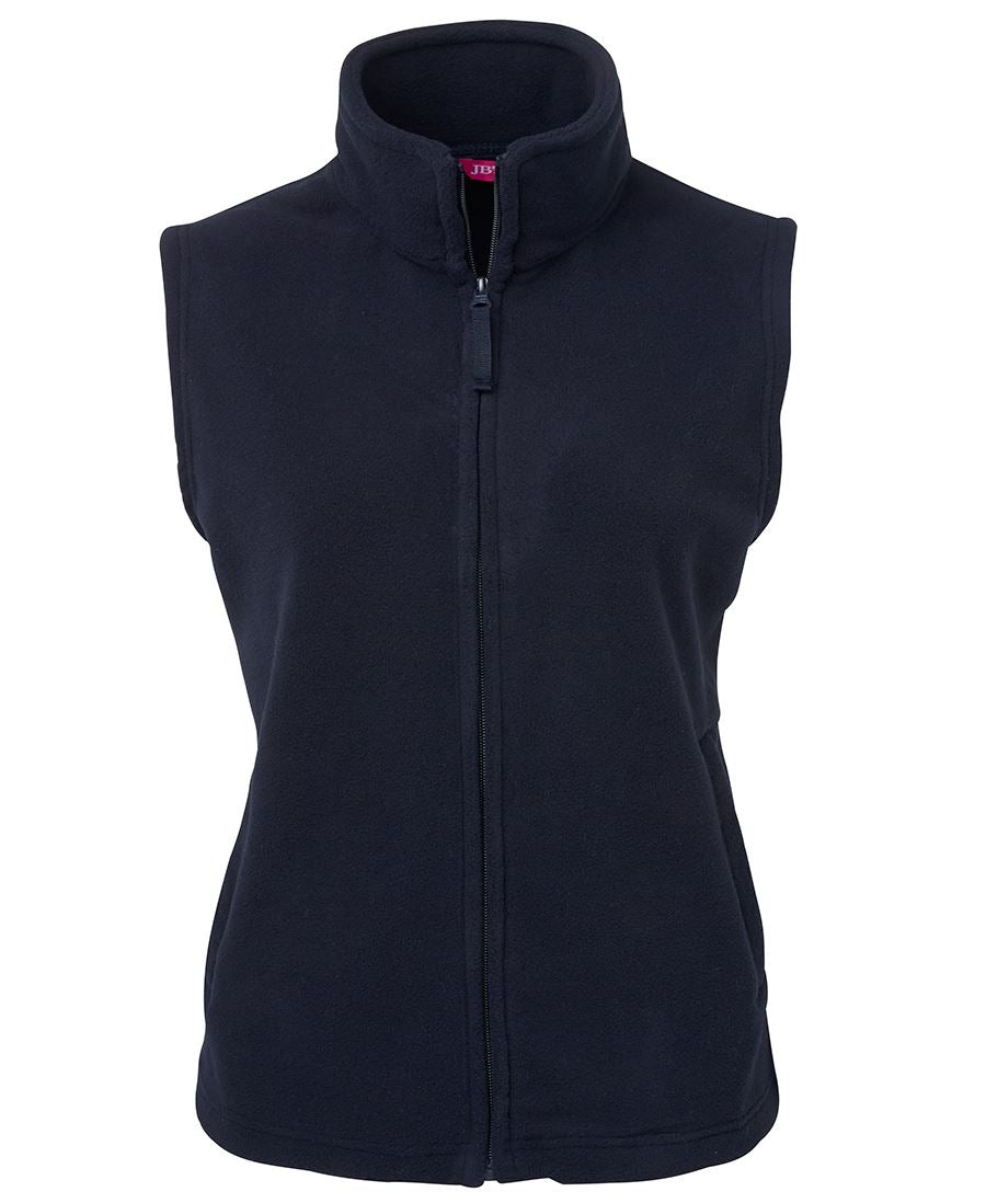 JB's LADIES POLAR VEST NAVY