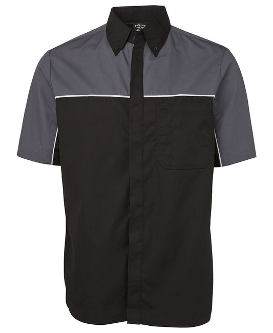 PODIUM MOTO SHIRT BLACK/RED/WHITE