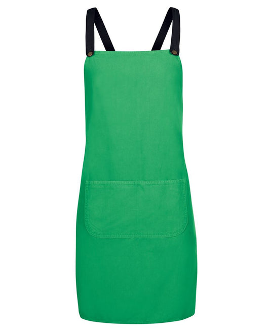 JB's CROSS BACK CANVAS APRON (WITHOUT STRAP) NAVY