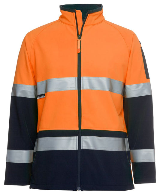 JB's HV 4602.1 (D+N) SOFTSHELL JACKET ORANGE