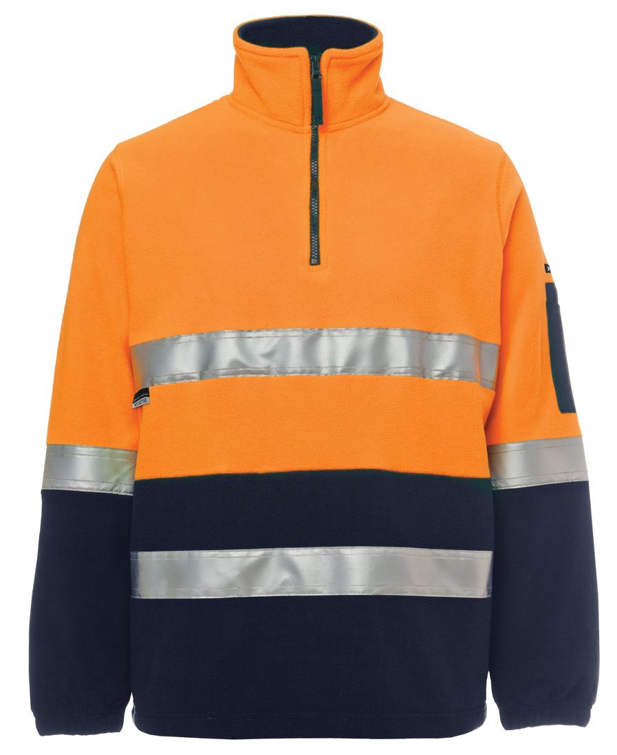 JB's HV (D+N) 1/2 ZIP POLAR LIME/NAVY