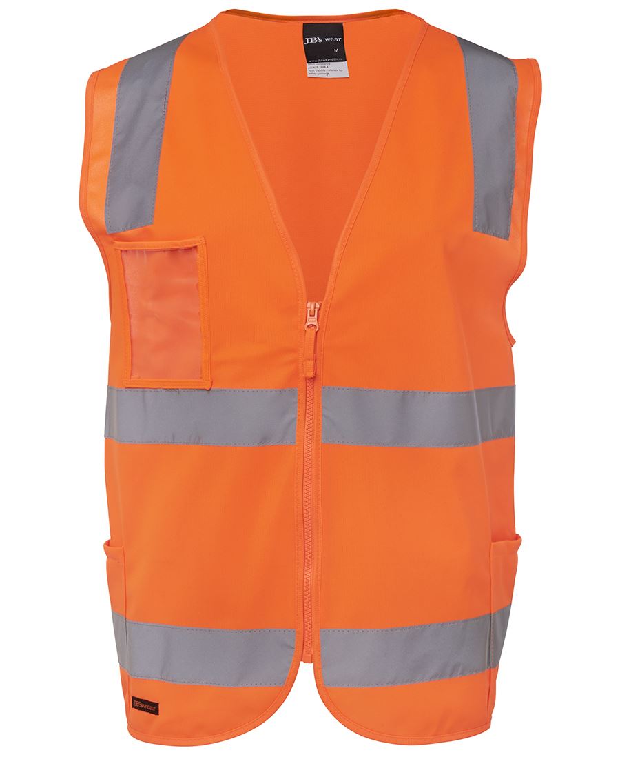 JB's HV (D+N) ZIP SAFETY VEST PINK