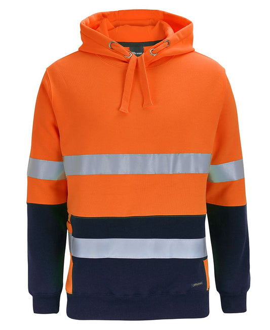 JB's HV D+N 330G PULL OVER HOODIE LIME/NAVY