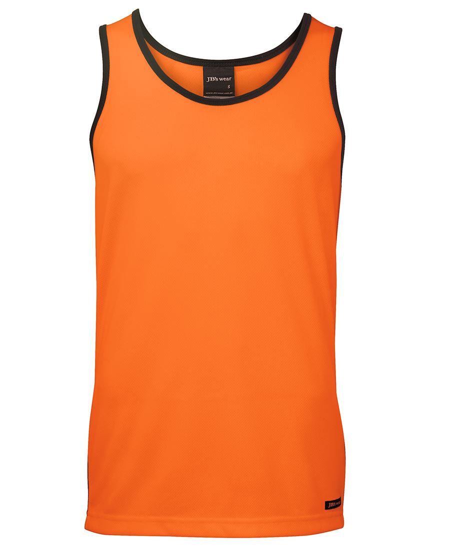 JB's HV 4602.1 CONTRAST SINGLET LIME/NAVY