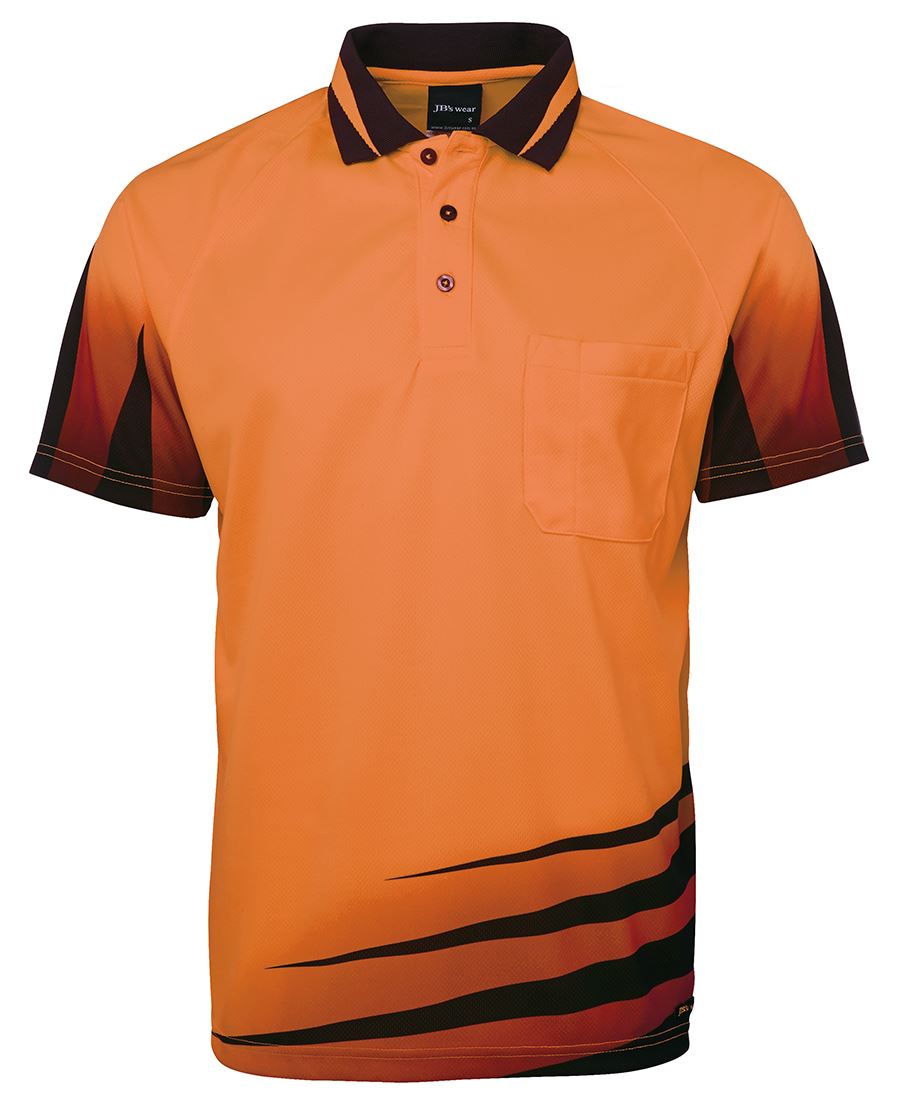 JB's HV 4602.1 RIPPA SUB POLO LIME/BLACK