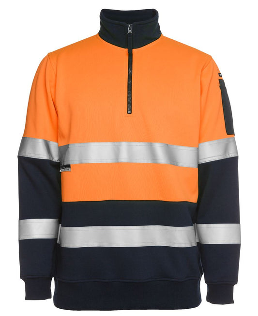 JB's BIOMOTION (D+N) 1/2 ZIP FLEECY SWEAT ORANGE