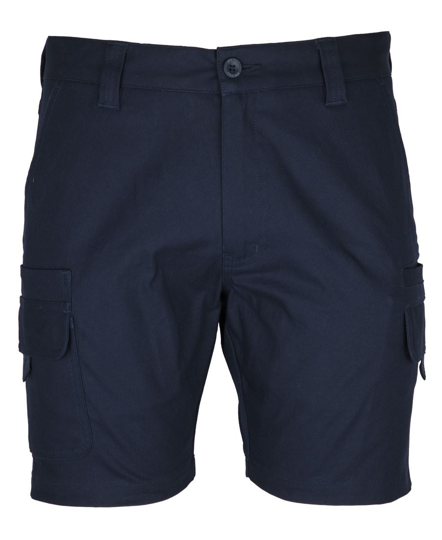 JB's MULTI POCKET STRETCH CANVAS SHORT NAVY