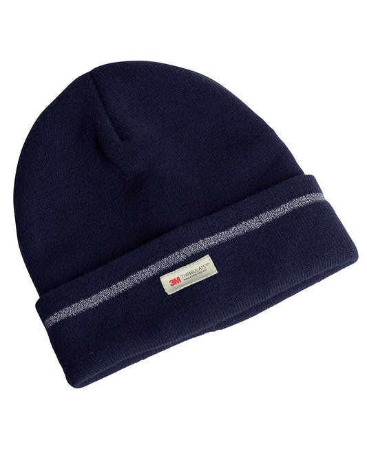 JB's REFLECTIVE BEANIE NAVY