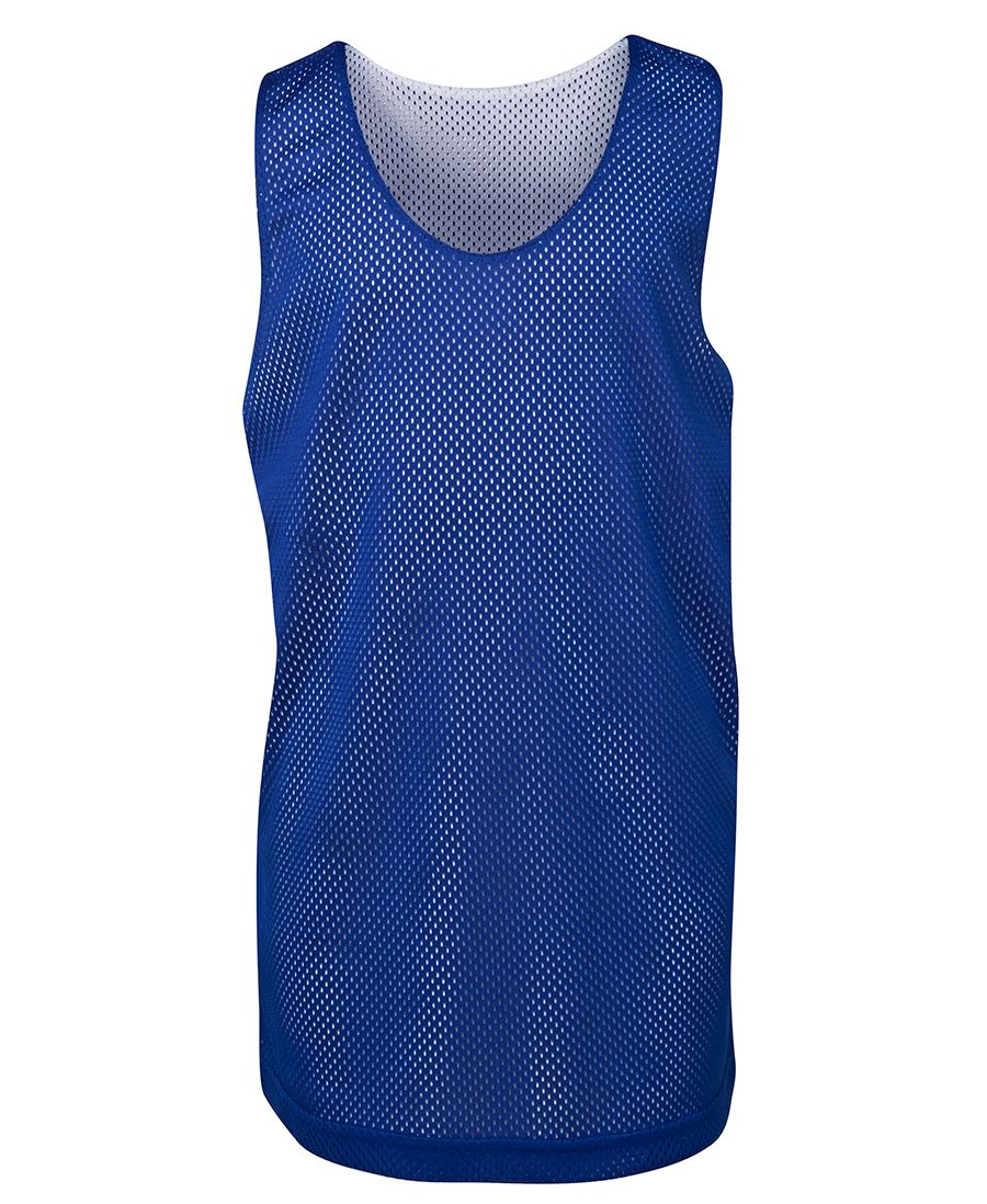 PODIUM REVERSIBLE TRAINING SINGLET NAVY/WHITE