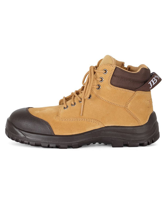 JB's STEELER ZIP SAFETY BOOT WHEAT