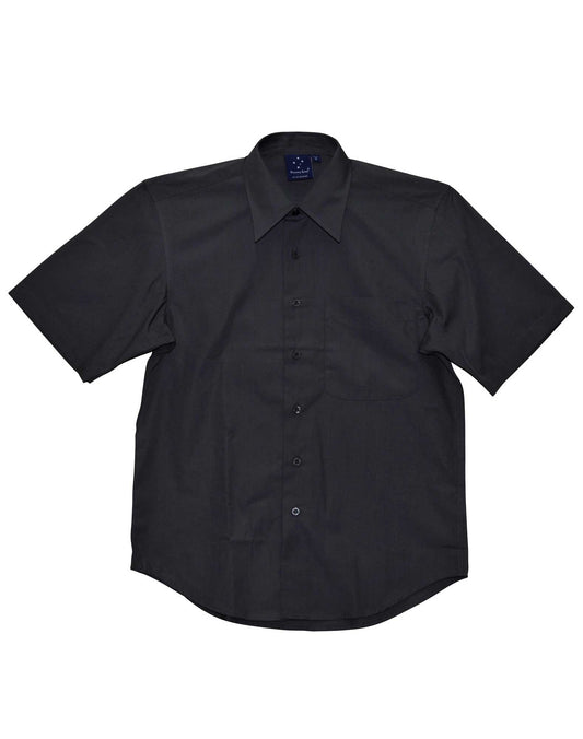 Mens S/S Teflon business shirt