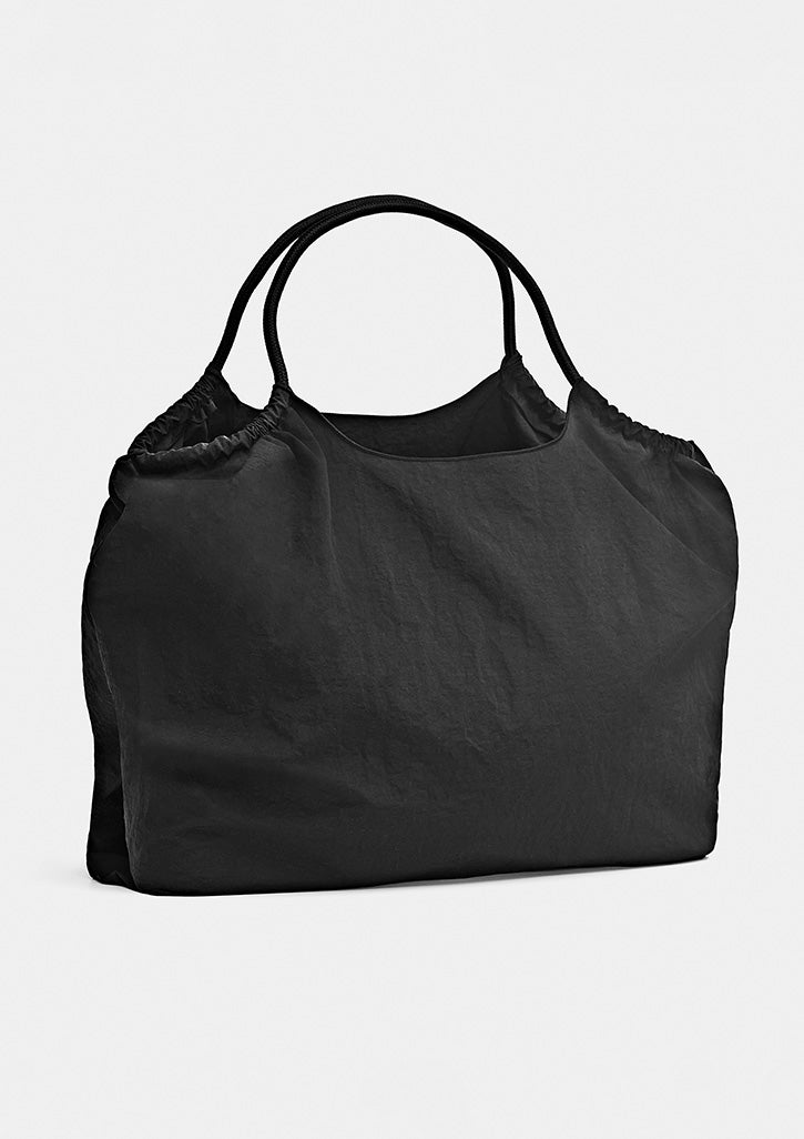 Nylon Shopper - Black