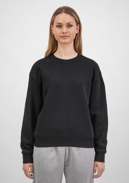 Everyday Womens Crew Sweatshirt - Black