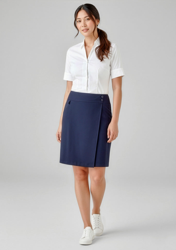 Womens Comfort Waist Skort - Navy