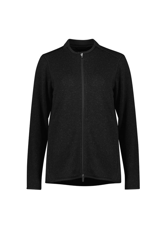 Womens Nova Zip Front Jumper - back