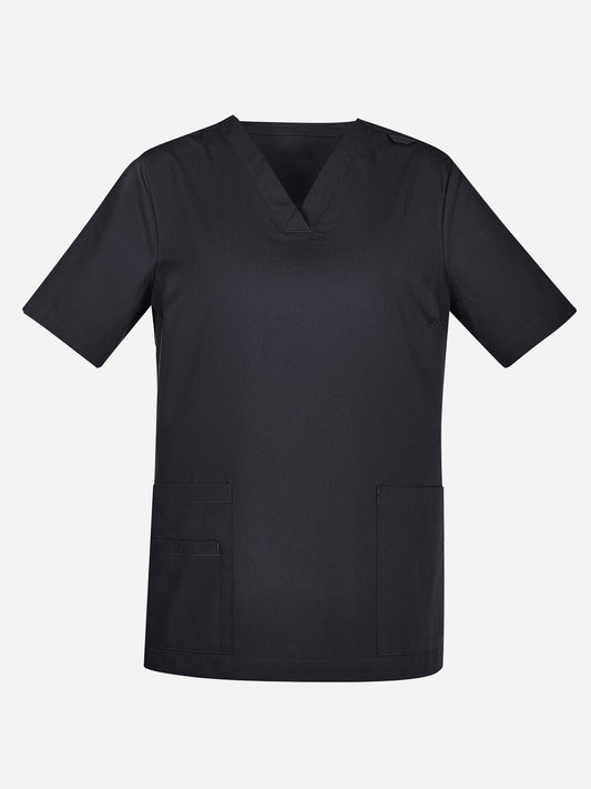 Tokyo Womens Scrub Top - Charcoal