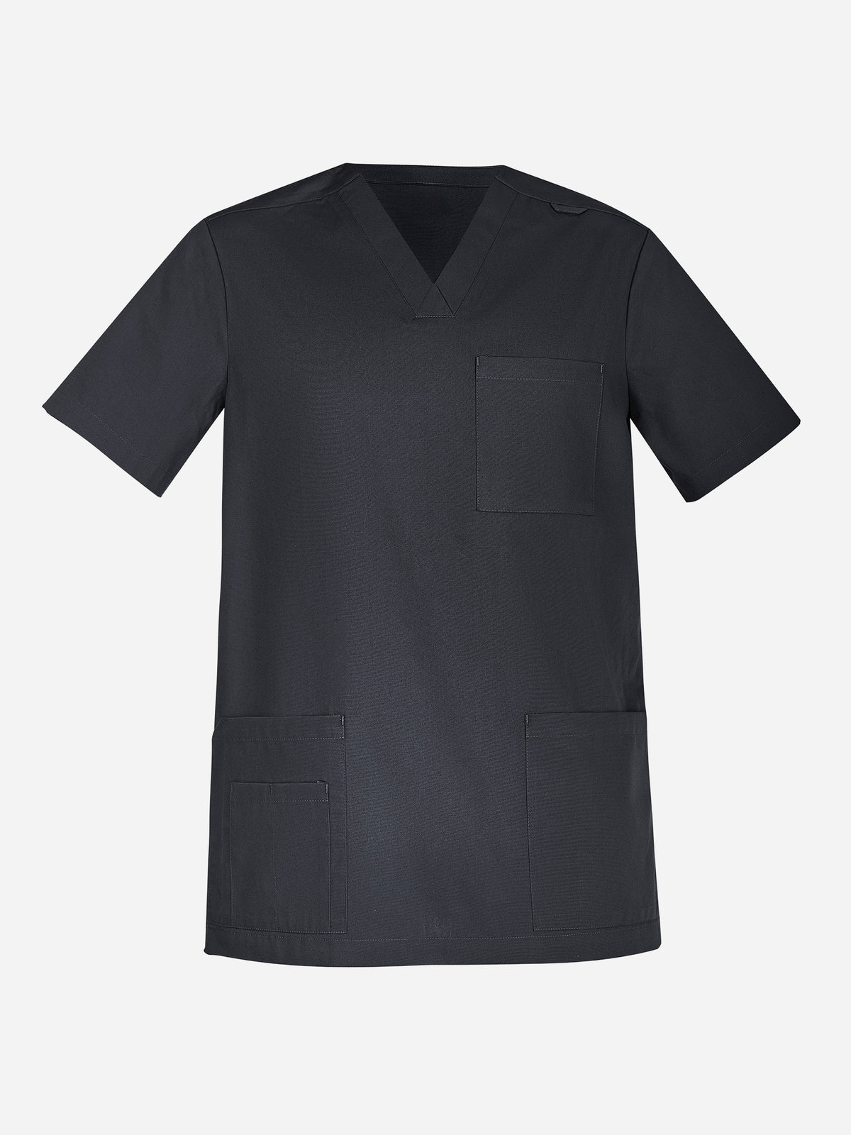 Tokyo Mens Scrub Top - Charcoal