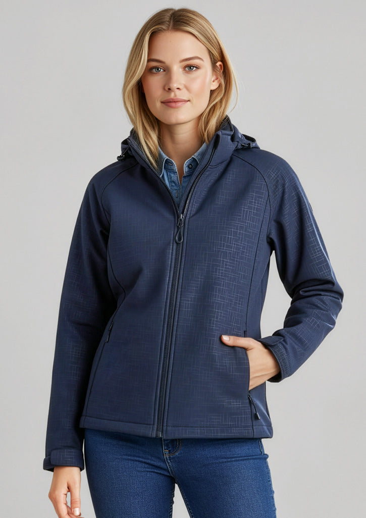 Womens Geo Jacket - Navy