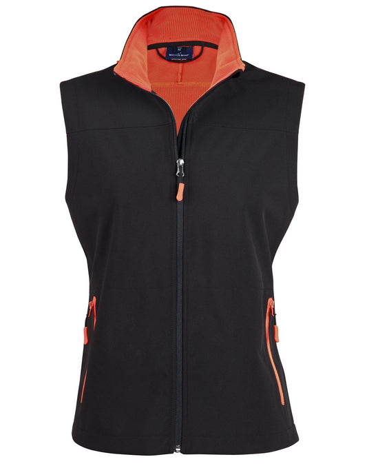 Ladies' Softshell Contrast Vest
