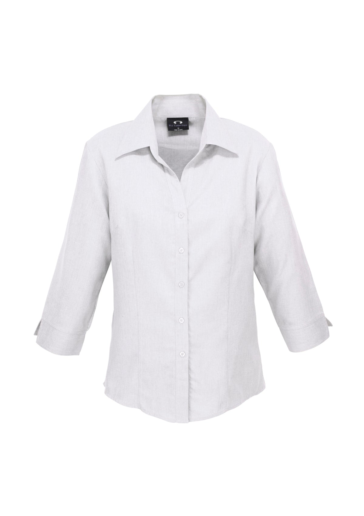 Womens Oasis 3/4 Sleeve Shirt - White