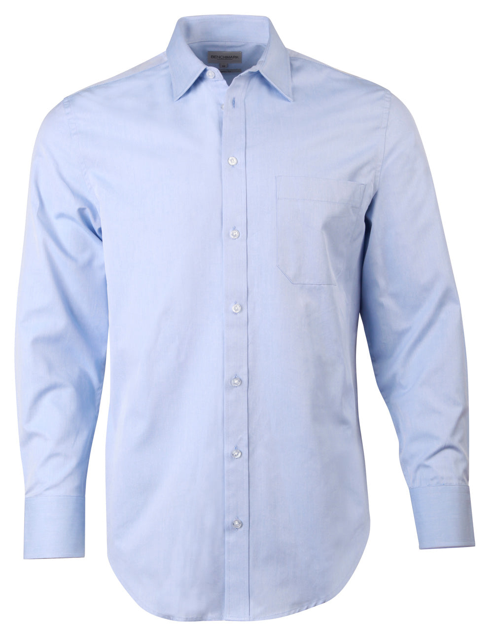 Men's Pinpoint Oxford L/S Shirt - Blue