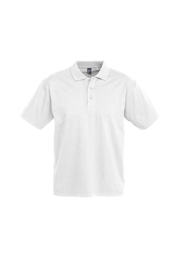 Mens Ice Short Sleeve Polo - White