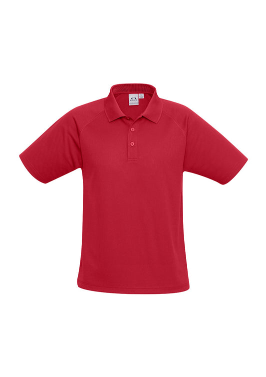 Kids Sprint Short Sleeve Polo - back