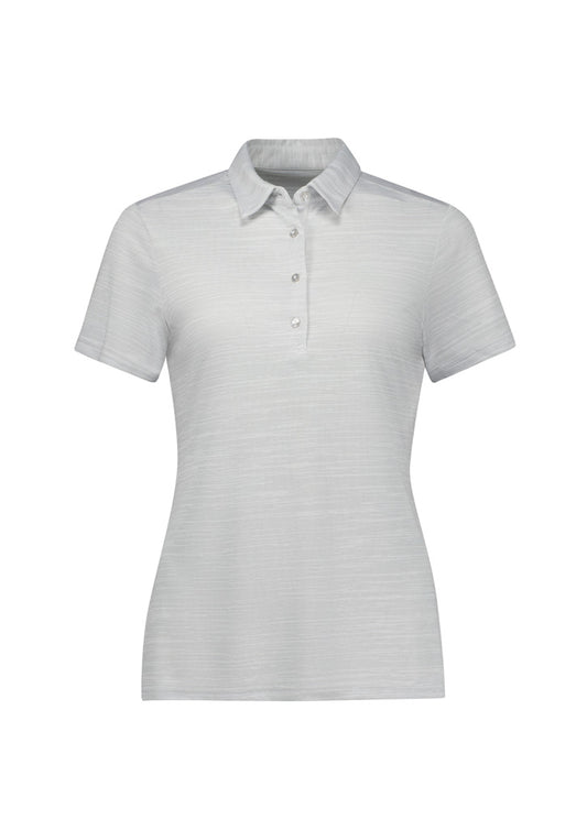 Womens Orbit Short Sleeve Polo - back
