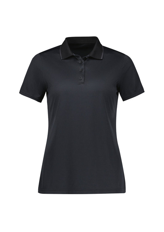 Womens Echo Short Sleeve Polo - back