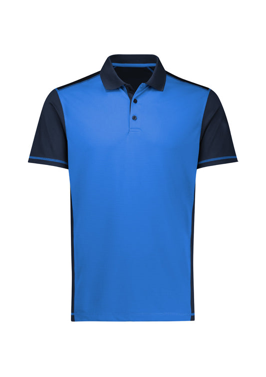 Mens Dart Short Sleeve Polo - back
