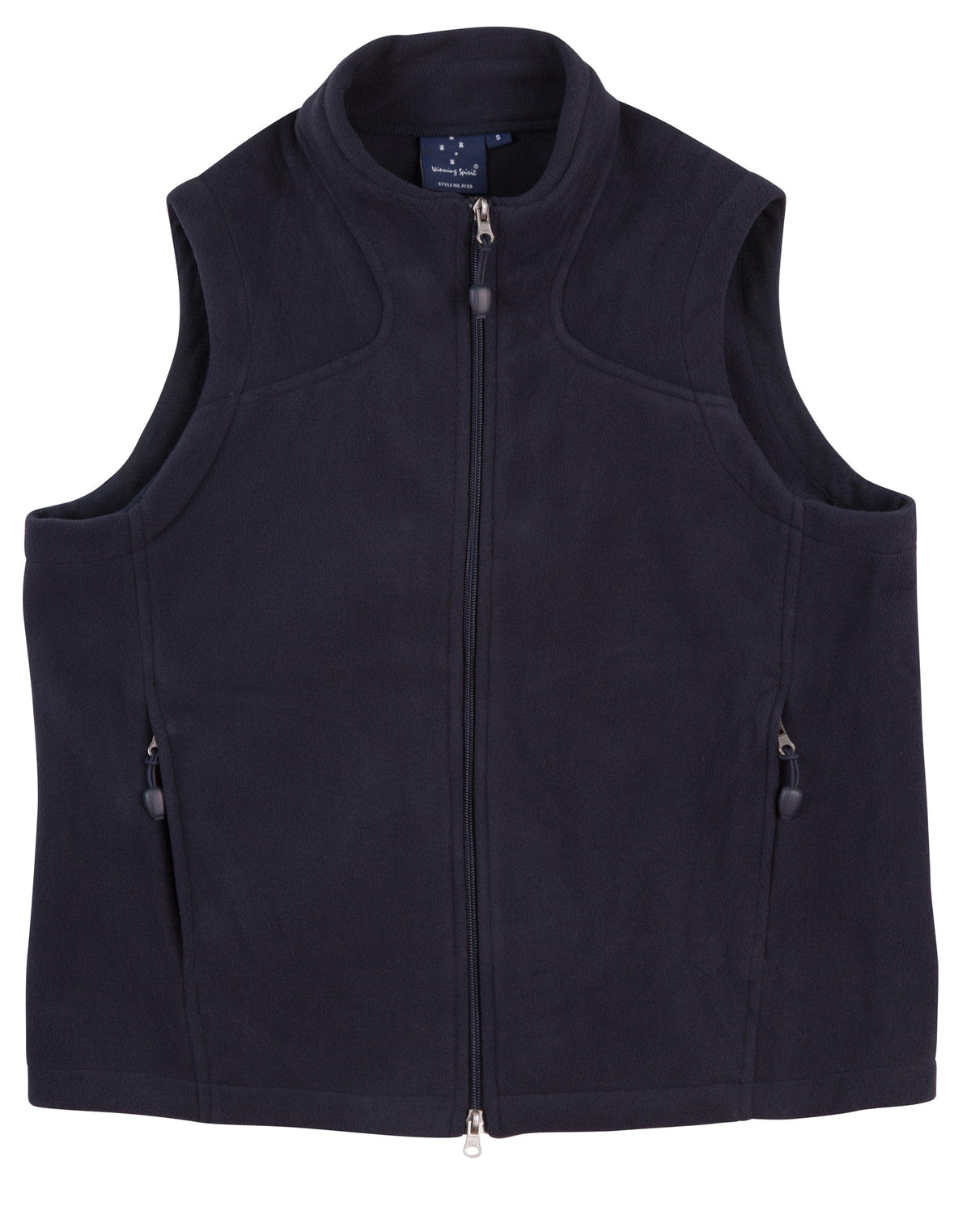 Man's bonded polar fleece vest