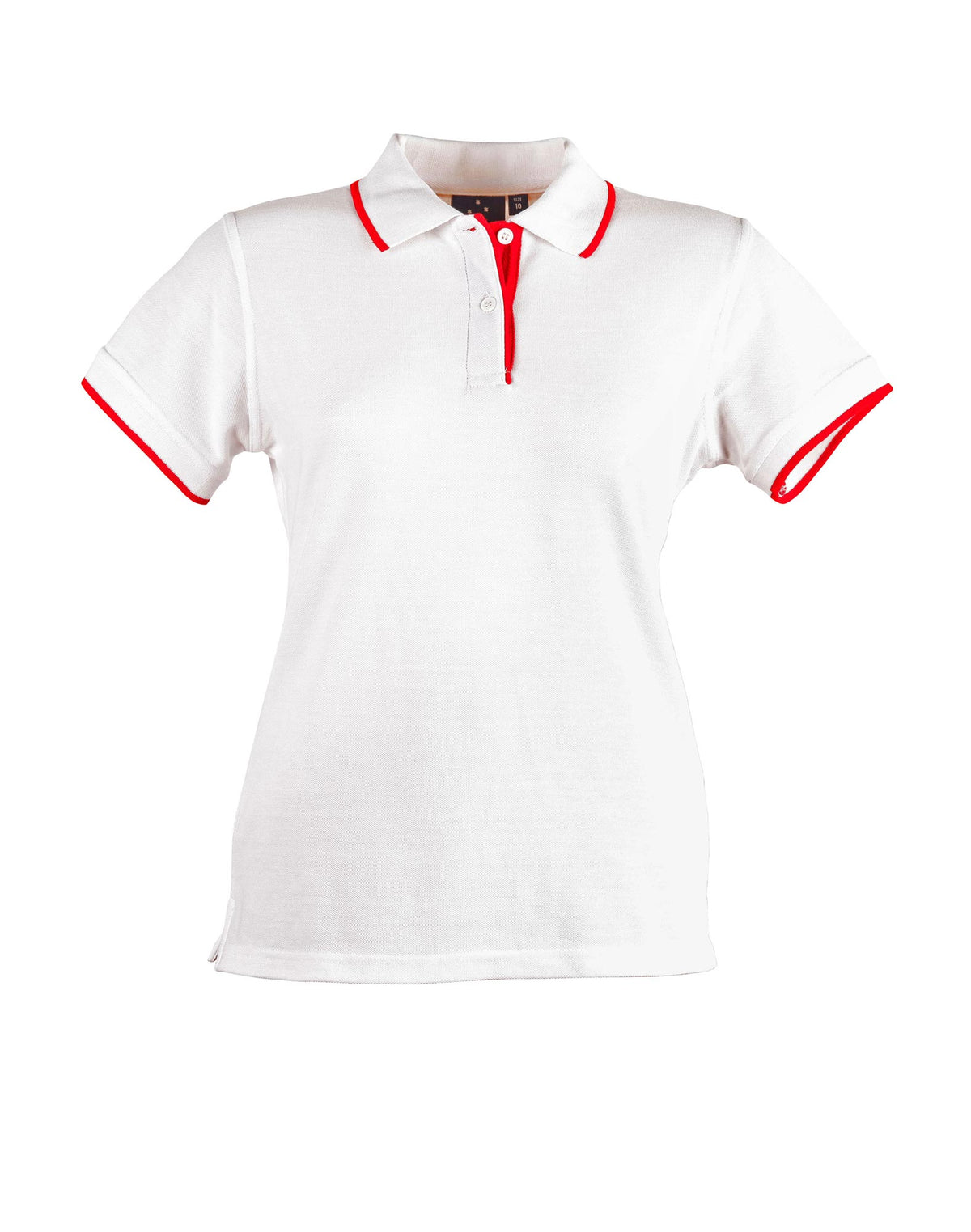 Ladies' Poly/Cotton Contrast Pique S/S Polo