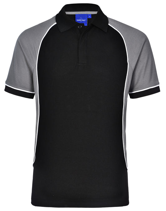 Men's TrueDry Tri-colour S/S Pique Polo