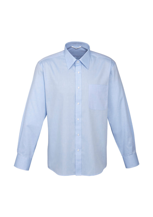 Mens Luxe Long Sleeve Shirt - back