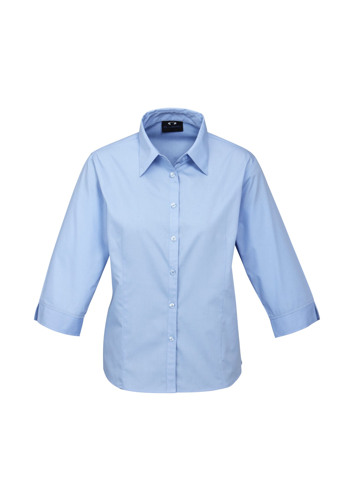 Womens Base 3/4 Sleeve Shirt - Blue