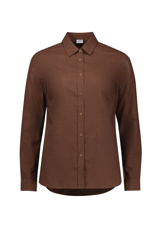 Womens Soul Long Sleeve Shirt - back