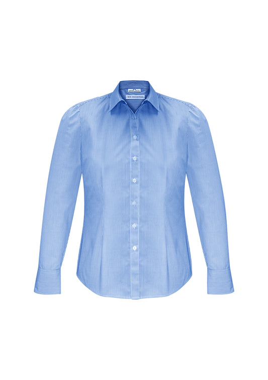 Womens Euro Long Sleeve Shirt - back