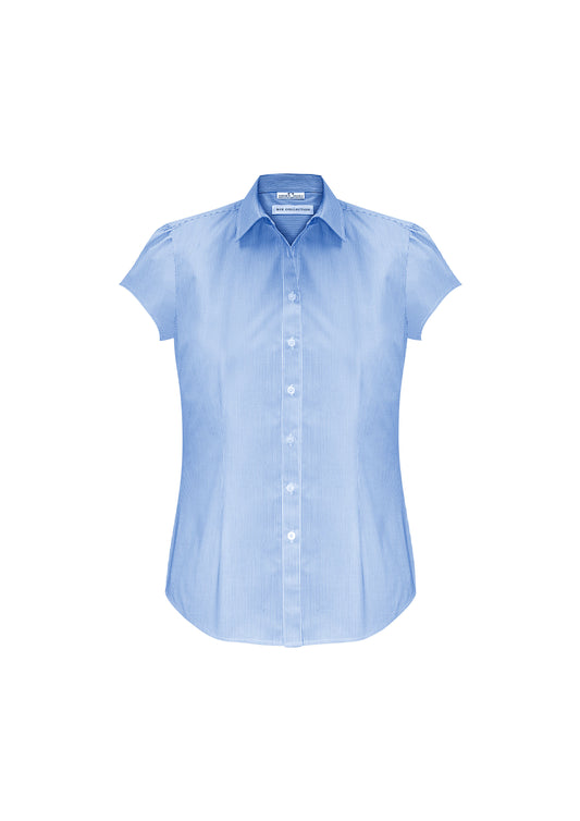 Womens Euro Short Sleeve Shirt - back
