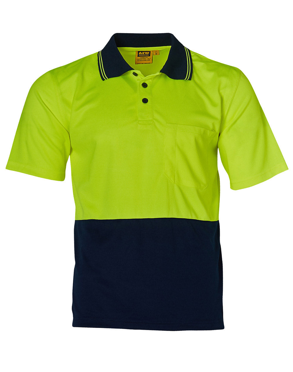 Hi-Vis truedry safety polo S/S