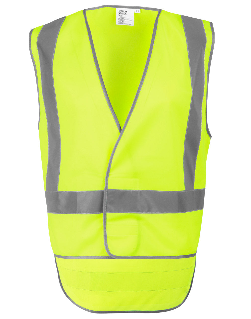 Hi-Vis X Back Safety Vest with Tail