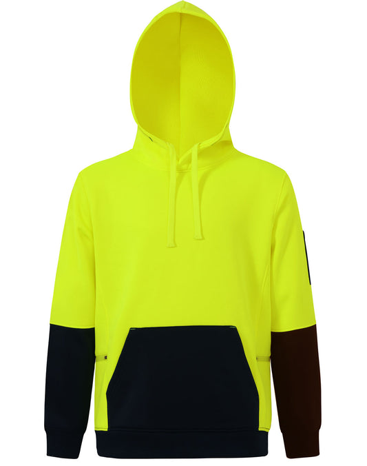 Hi-Vis Two Tone Water Resistant Fleece Hoodie