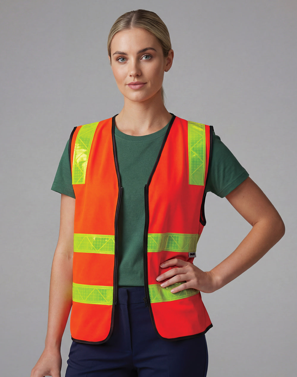 Hi-Vis VIC Road Safety Vest - Red