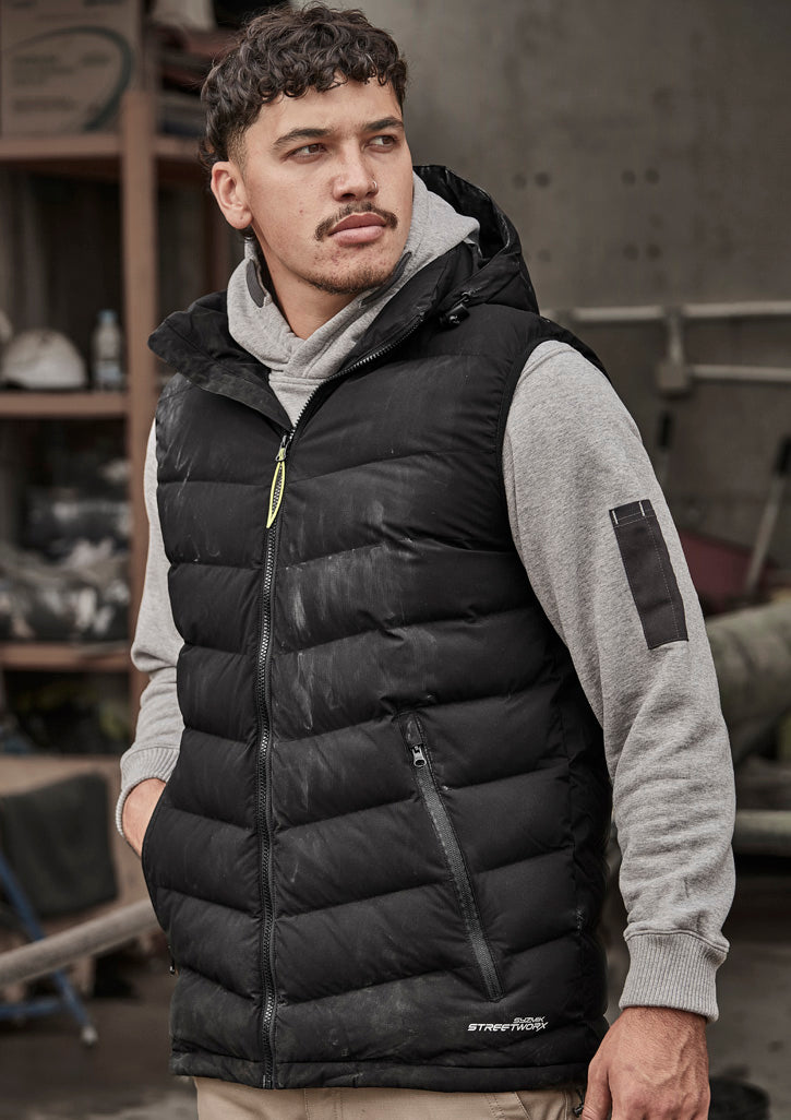 Unisex Streetworx Hooded Puffer Vest